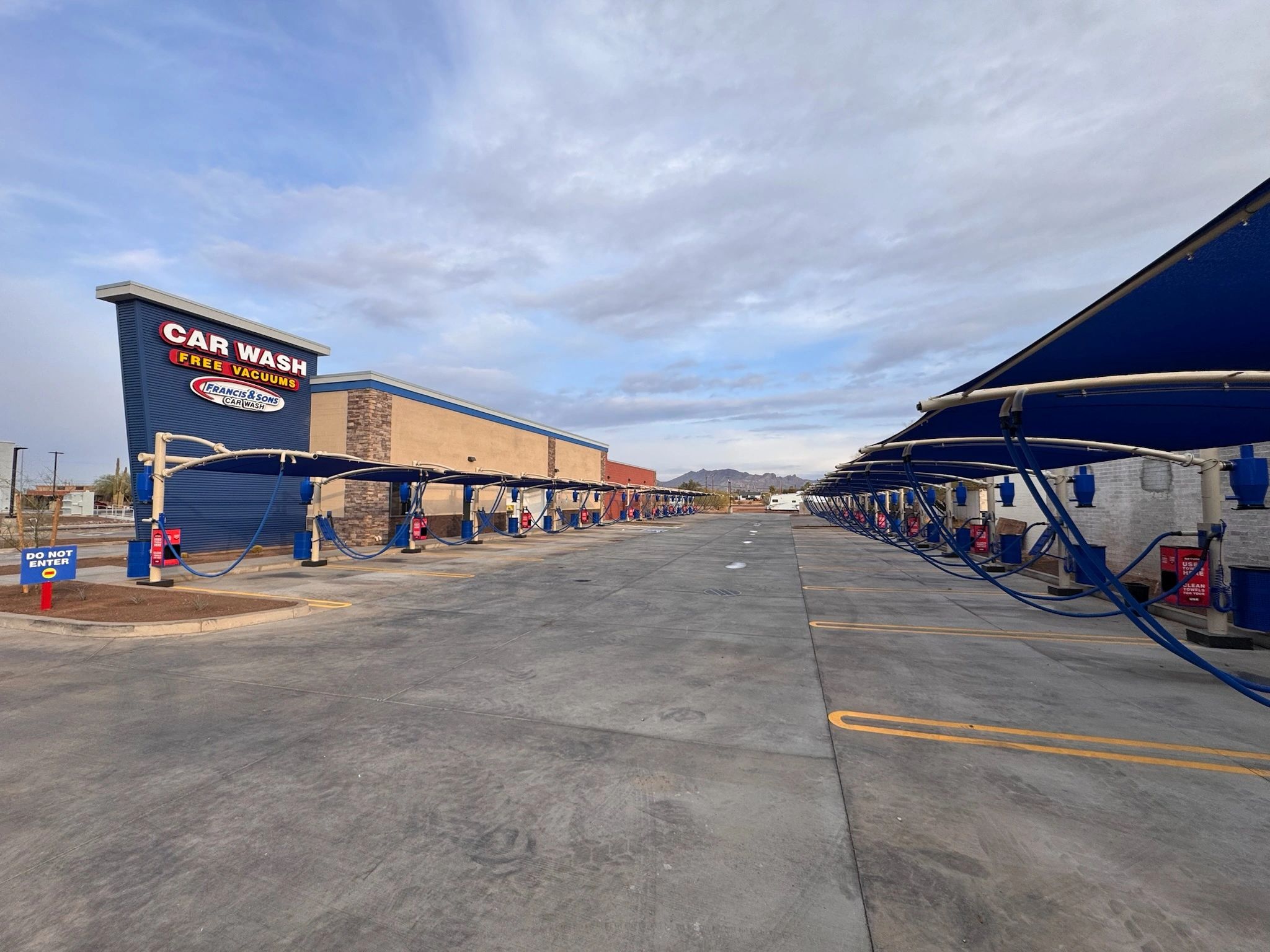 Car wash exterior
